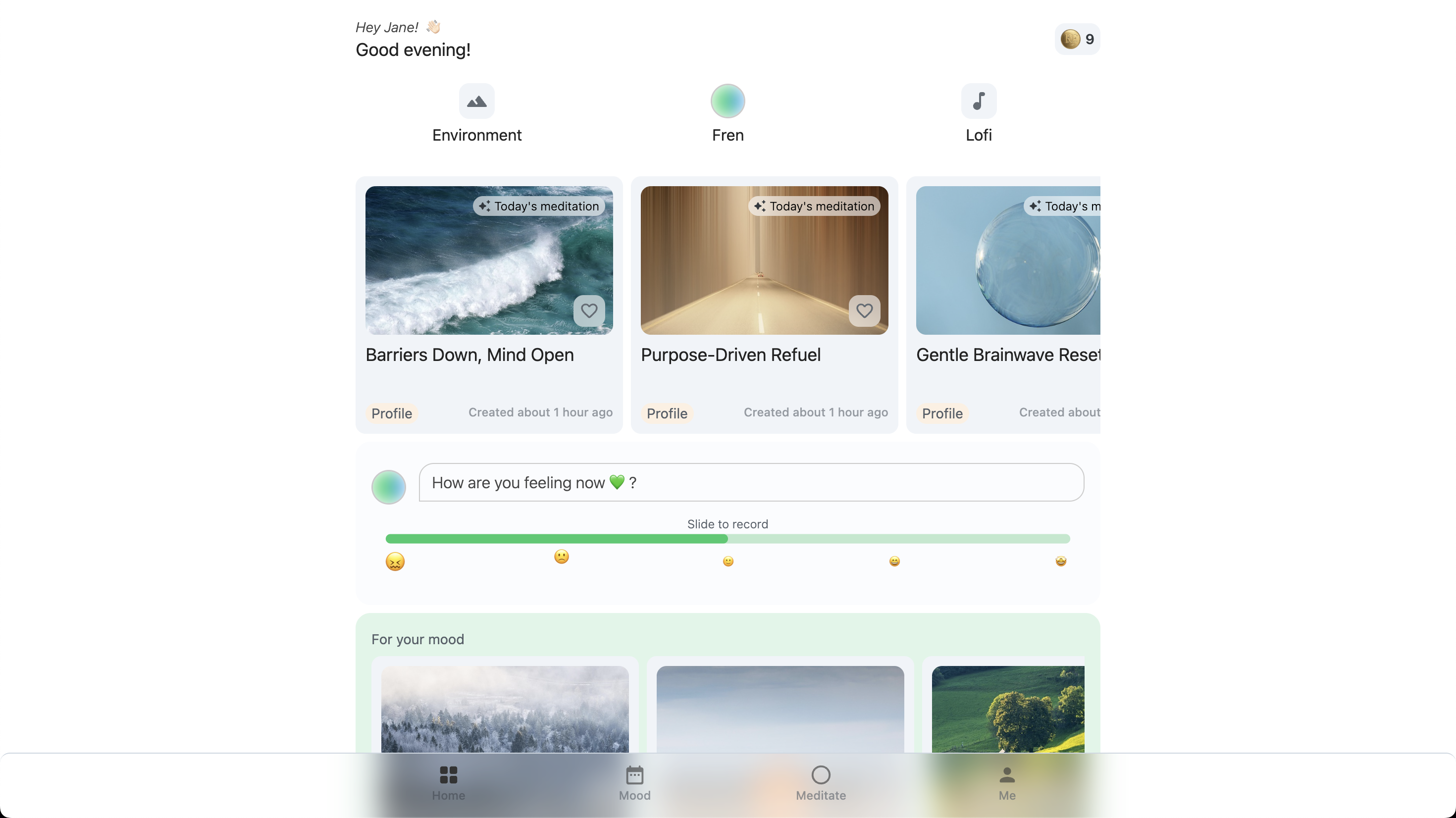 RelaxFrens - AI meditation app